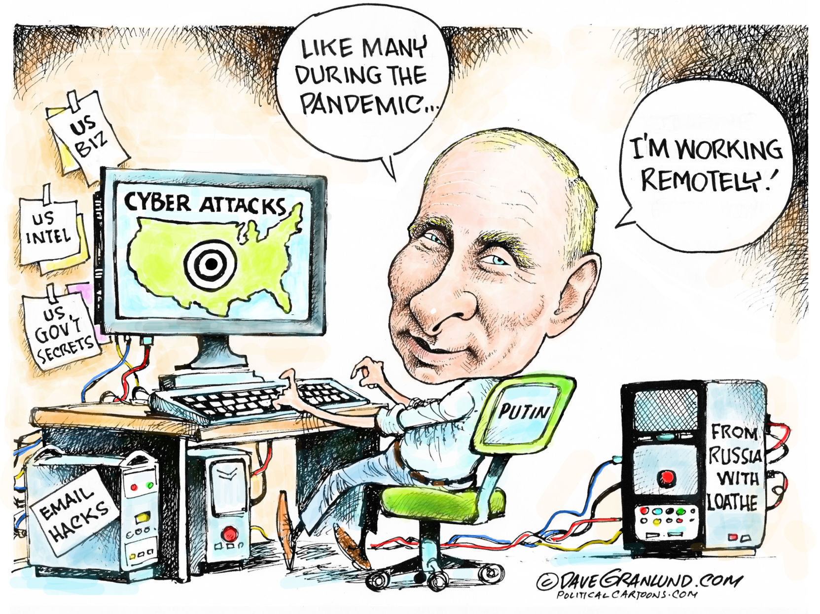 Editorial cartoon for Dec. 23, 2020
